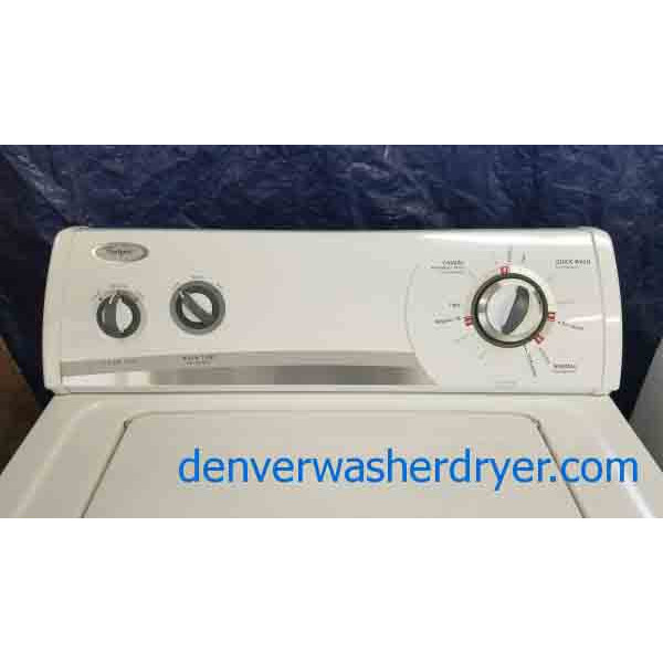 Wonderful Whirlpool Super Capacity Washer and Dryer!