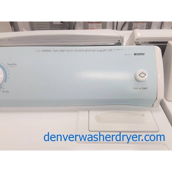 Kenmore 400 Series Dryer, Electric, Wrinkle Guard, 29″ Wide, Barn Style Door, 6.5 Cu.Ft. Capacity, Quality Refrubished, 1-Year Warranty!
