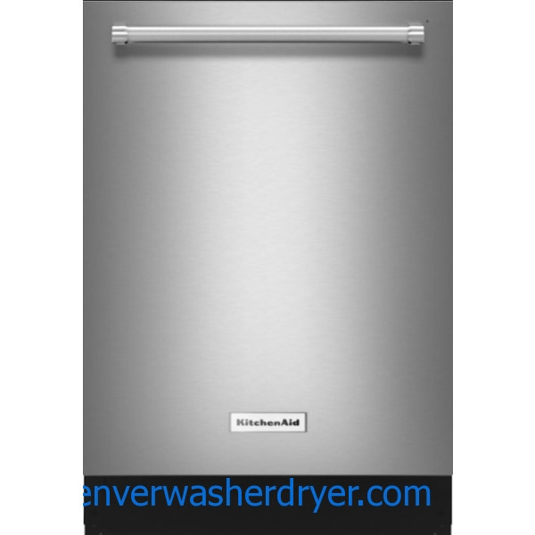 KitchenAid 24″ Built-In Stainless Dishwasher, 1-Year Warranty