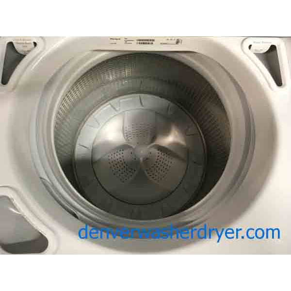 Matching Whirlpool Cabrio Washer Dryer Set W/ 1-yr Warranty