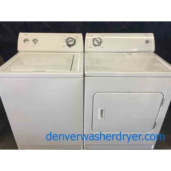 Whirlpool Direct-Drive Washer and Matching *GAS* Dryer