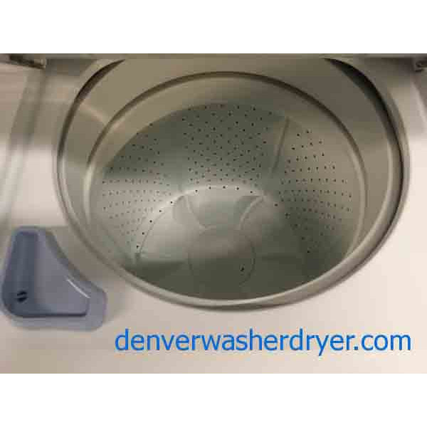 27″ High-Efficiency Frigidaire Stacked Washer/Dryer Set!
