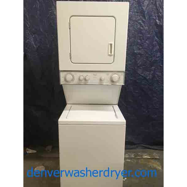 24″ Whirlpool 220v Thin Twin Washer/Dryer Combo!