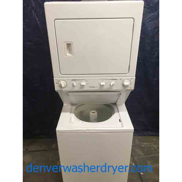 Fantastic Frigidaire Crown 27″ Stacked Washer Dryer Combo!