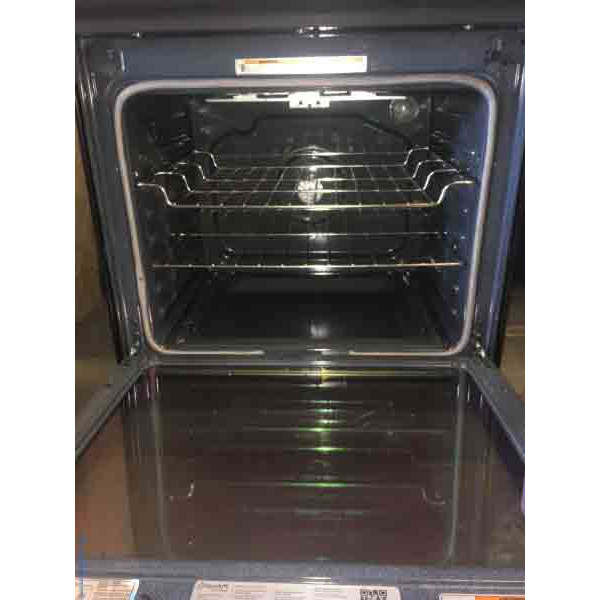 SlideIn Glass Top Stove with Convection Oven, Whirlpool, 5 Burner, NEW