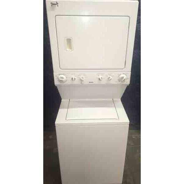 FullSize, 27" Stackable Washer Dryer Set, 220v 2858 Denver Washer