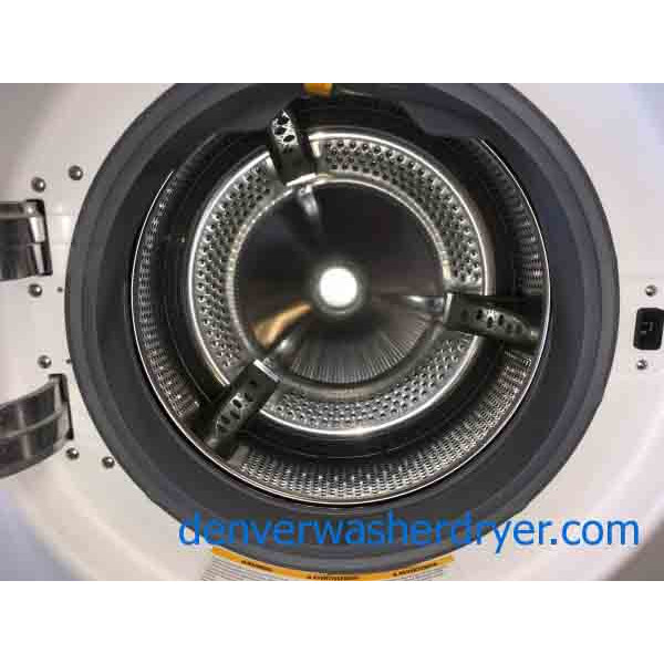 GAS Front-Load, Stackable, Washer Dryer Set, Direct-Drive