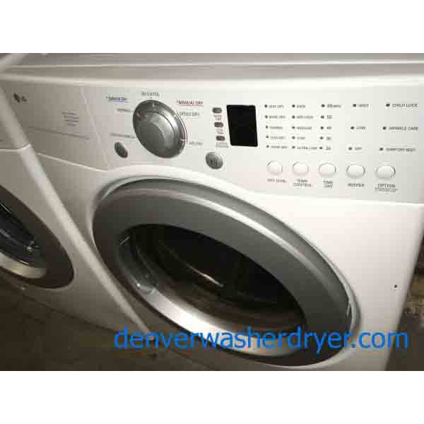 DirectDrive LG Washer and Dryer Set! Stackable, 220V 2966 Denver