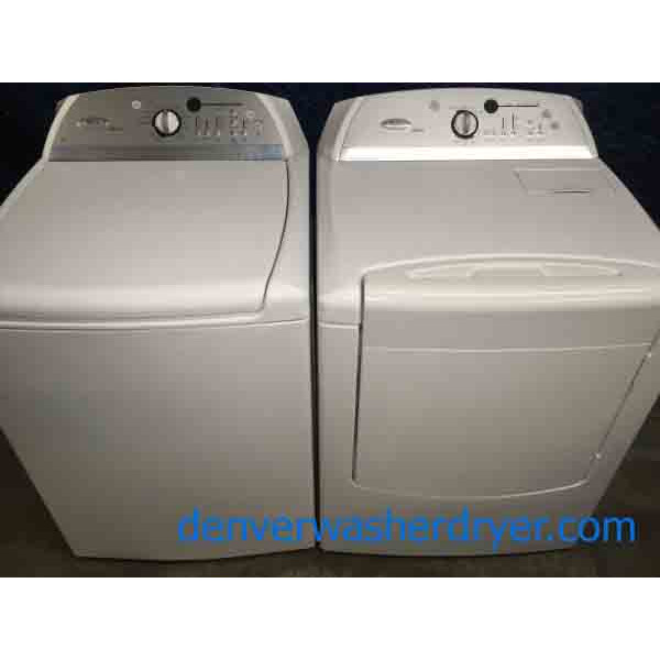 Perfect Whirlpool Cabrio HE Washer Dryer Set, Direct-Drive