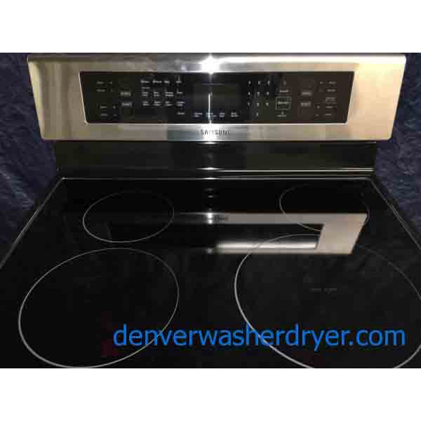 Newer Samsung Induction Range, Black/Stainless, Electric