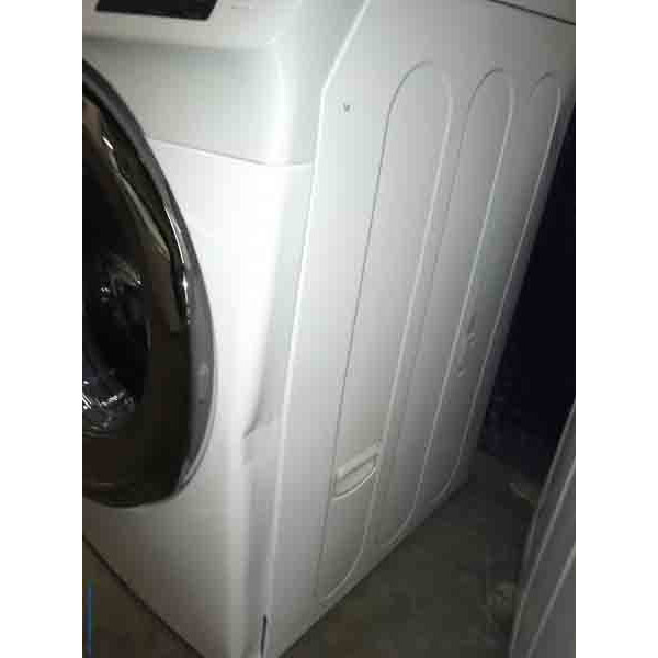 New Samsung Front Load Washer Dryer Set, Stackable, Electric, Steam