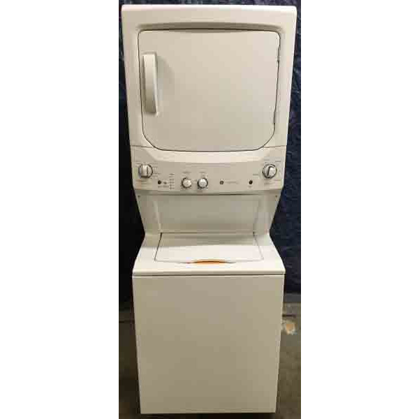 Brand-New GE Spacemaker Stacked Laundry Center, 27″, Electric