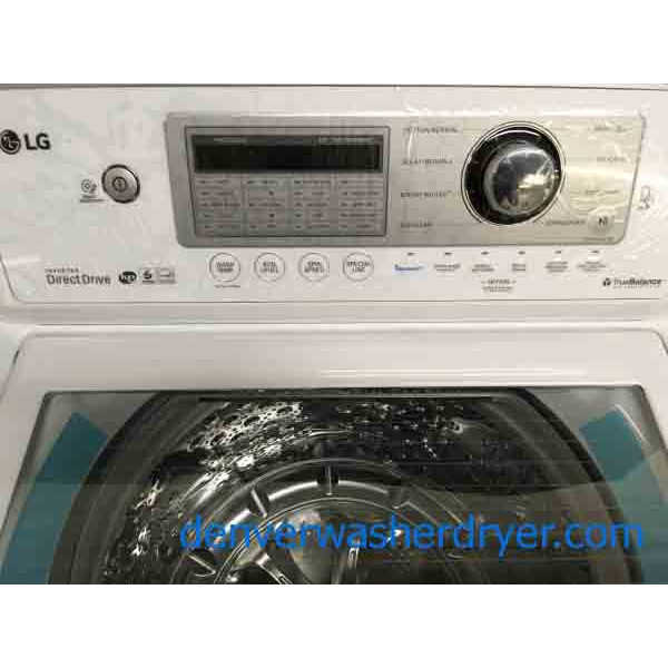 NEW LG WaveForce Washer With Dryer