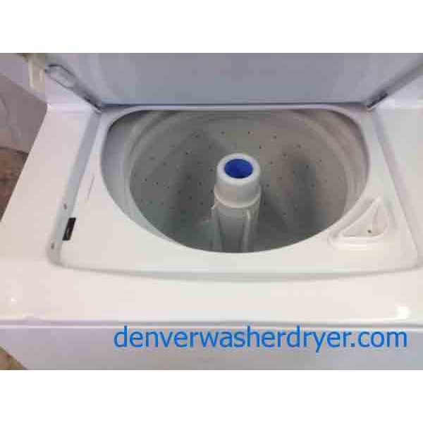 Kenmore 27″ Newer Model Stacked Washer and Dryer Super-Combo!