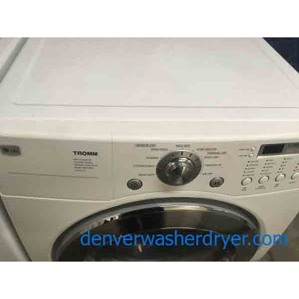 Magnificent LG Front Loading Washer and Dryer!
