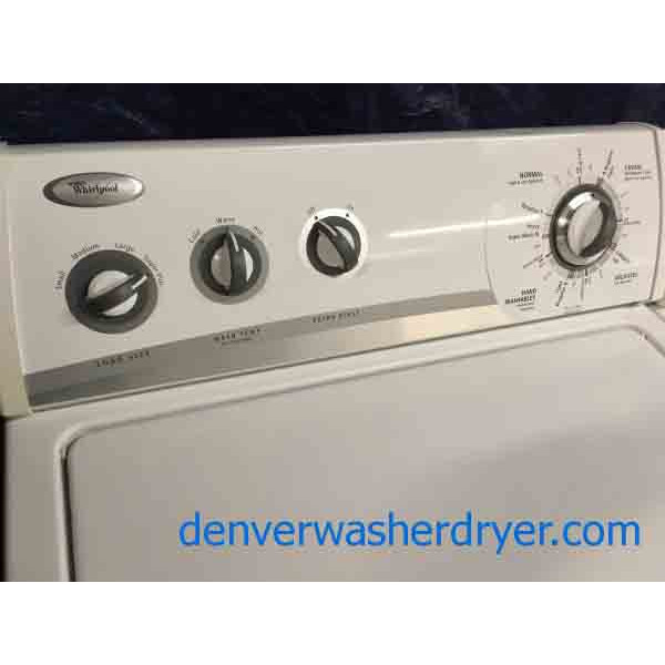 Great Whirlpool Washer/Dryer Set!