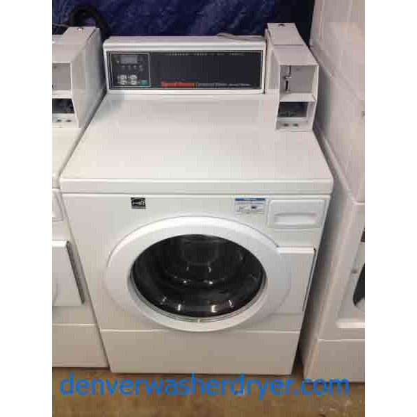 Speed Queen, Coin-OP, Ultra High Efficiency Front Load Commercial Washer/Dryer 2 Sets