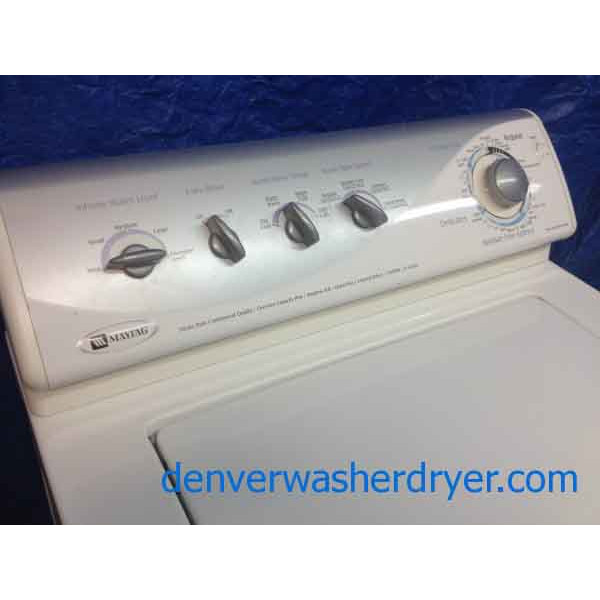 Maytag Heavy Duty Commercial Quality Washer 667 Denver Washer Dryer