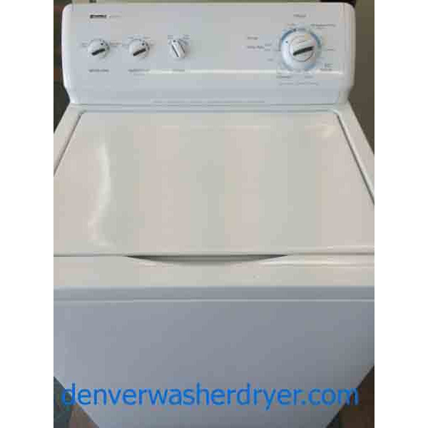 Kenmore 600 Series Washer, Super Capacity Plus, Recent Model