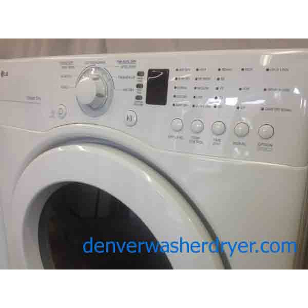 AMAZING LG Tromm Washer/Dryer, Stainless Steel Drums, Gas Dryer