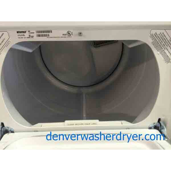 Kenmore Elite Washer/Dryer Matching Set, Great Condition, Small Dent