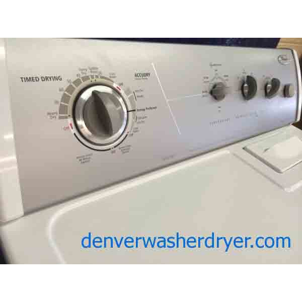 Rock Solid Whirlpool Ultimate Care 2 Matching Washer/Dryer Set