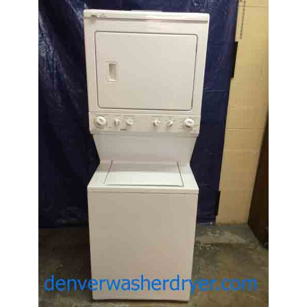 Full Sized Kenmore 27″ Stackable Washer/Dryer, Warranty Included