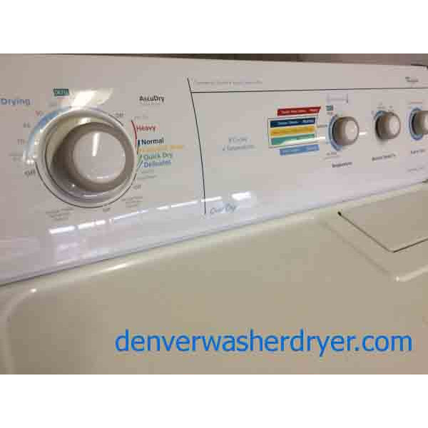 Beautiful Whirlpool Washer/Dryer Set