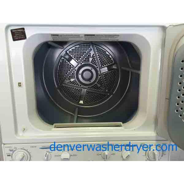 Full Sized 27″ Frigidaire Crown Stackable Washer/Dryer Combo, Great Condition!