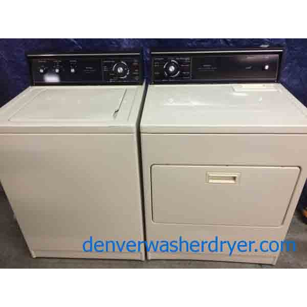 Heavy Duty Washer and Matching Dryer