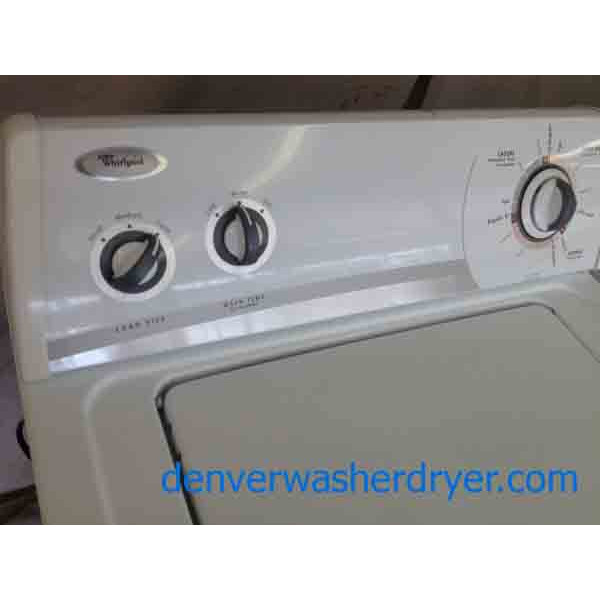 Basic, User-Friendly Whirlpool Washer/Dryer Set!