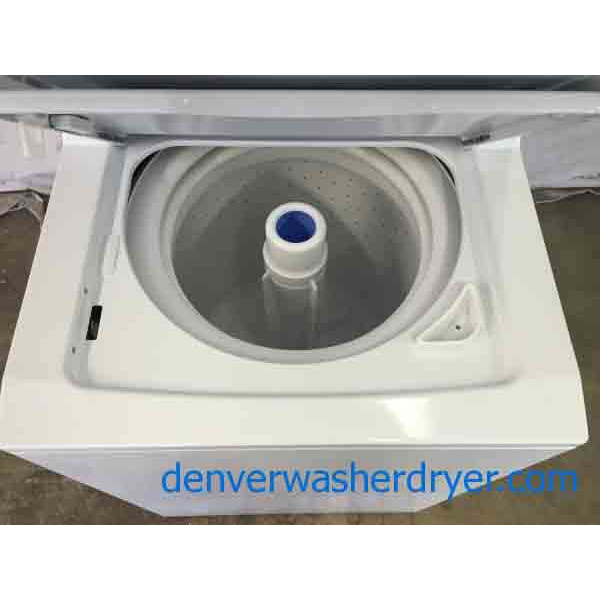 2014 GE Stackable Washer/Dryer 24″, Like New!