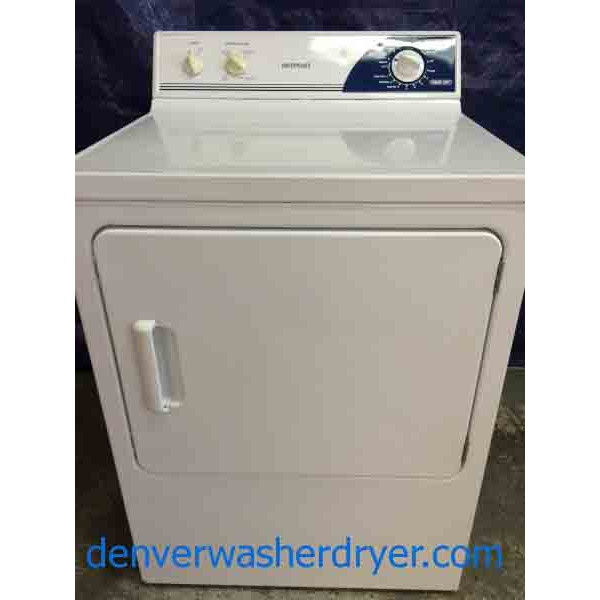 Great Hotpoint Dryer, Electric, Extra Large Capacity