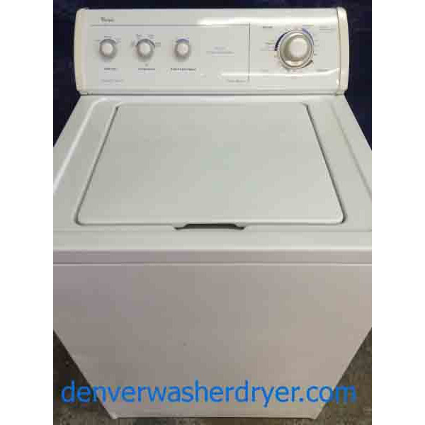 Whirlpool Commercial Quality Washer, Super Capacity Plus