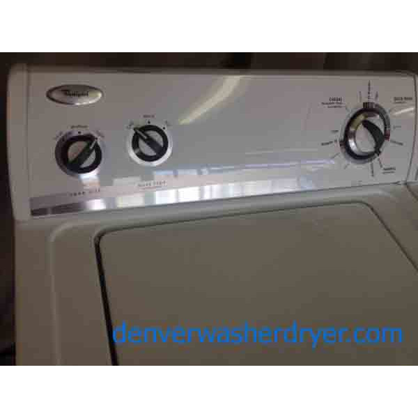 Basic, Heavy Duty Whirlpool Washer/GAS Dryer Set!
