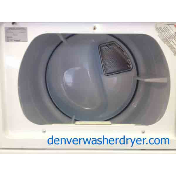 27″ Wide Stacked Whirlpool Thin Twin Washer/Dryer Set!