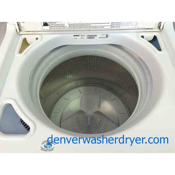 Kenmore Elite Oasis Washer/Dryer Set, HE, Stainless, Canyon Capacity