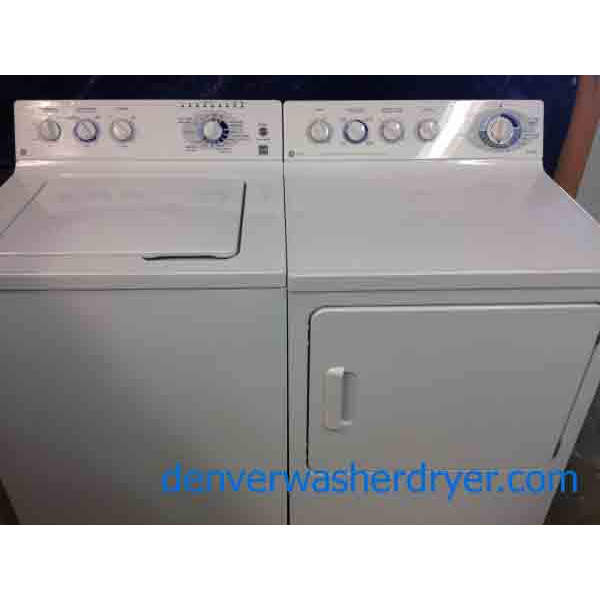 GE Washer/Dryer Set, Energy Star Washer