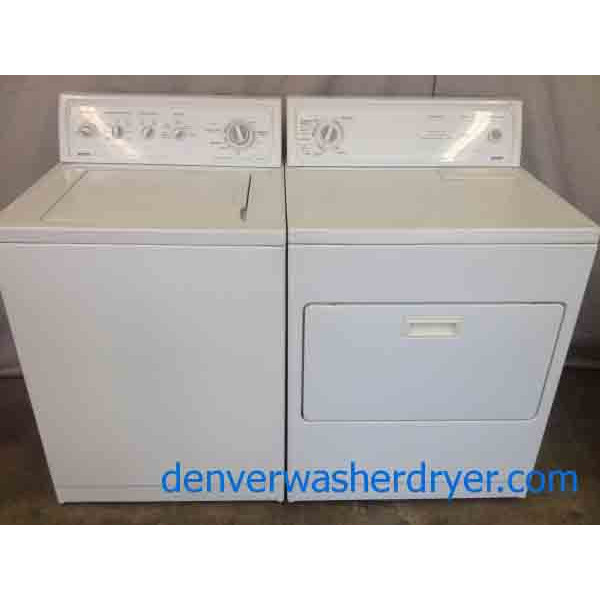 Super Capacity Kenmore Washer/Dryer Set!