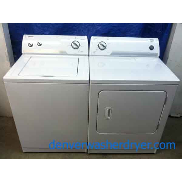 Rock Solid Whirlpool Washer/Dryer Set