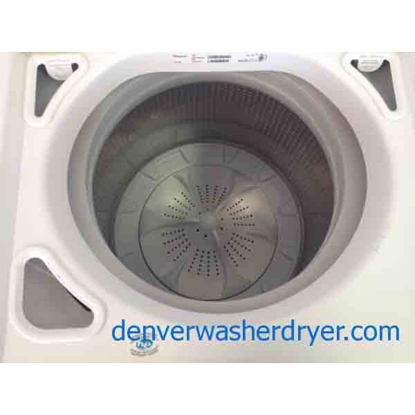 High-Efficiency Agitator-less Cabrio Washer/Dryer Set!