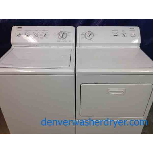 Kenmore Elite Washer/Dryer Set, King Size Capacity, Immaculate