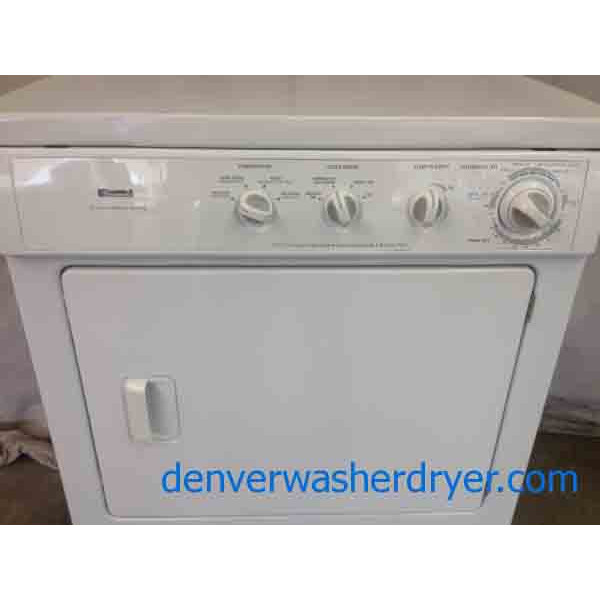 Stackable Kenmore Dryer with Pedestal!