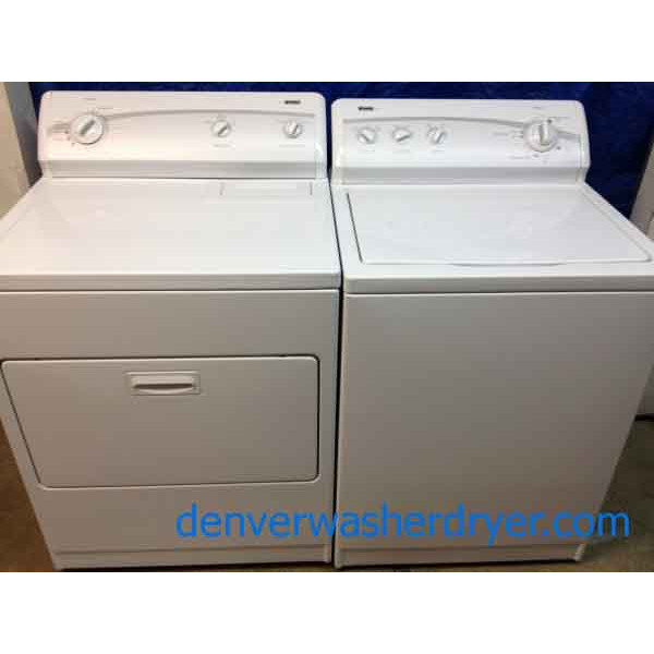 Dazzling Kenmore Washer/Dryer Set