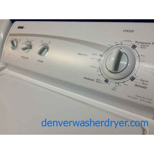 Dazzling Kenmore Washer/Dryer Set