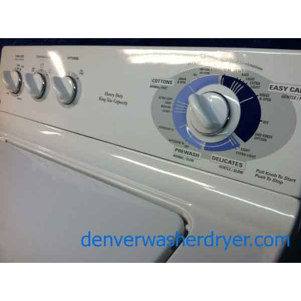 Glorious GE Washer, Stainless Tub 755 Denver Washer Dryer