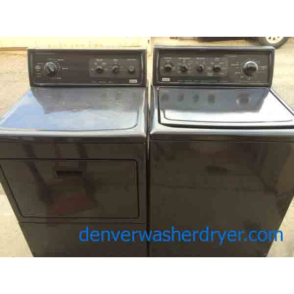 Matching, Black Kenmore Washer, 27″ Dryer Set