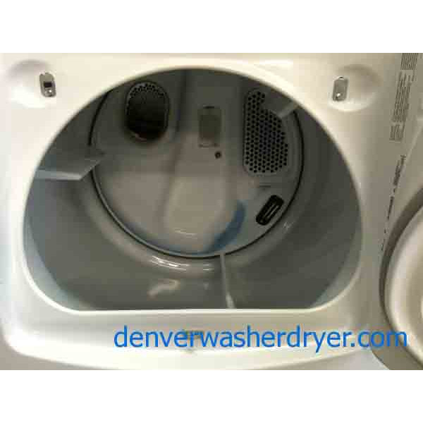 Whirlpool Cabrio Washer/**GAS** Dryer, Stainless, With Agitator, Steam