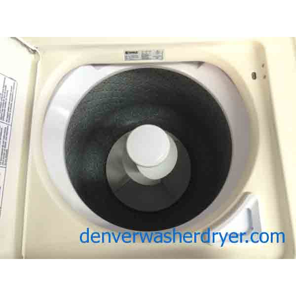 Kenmore 80 Series Washer/Elite Dryer, Matching Beige Set, Super Capacity