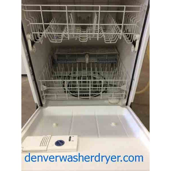 Whirlpool Dishwasher, White, Great condition!